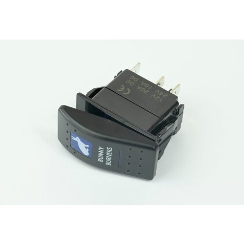 Тумблер панельный с подсветкой bunny burners