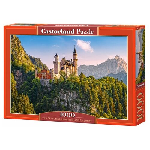 Пазл Castorland View of the Neuschwanstein Castle, Germany (C-103706), 1000 дет., мультиколор