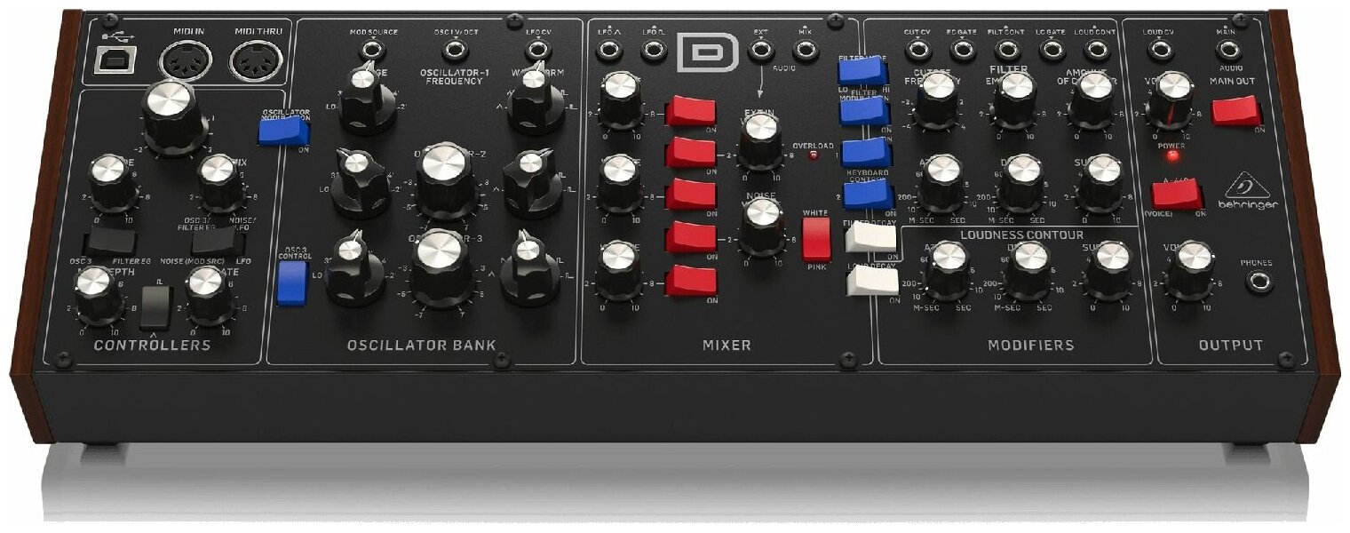 Аналоговый синтезатор Behringer MODEL D