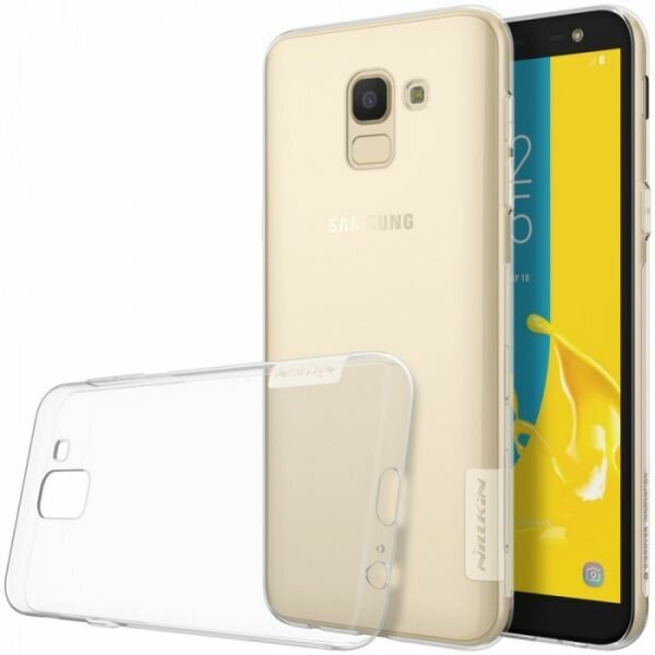 Накладка силикон Nillkin Nature TPU Case для Samsung J600 Galaxy J6 (2018) прозрачная