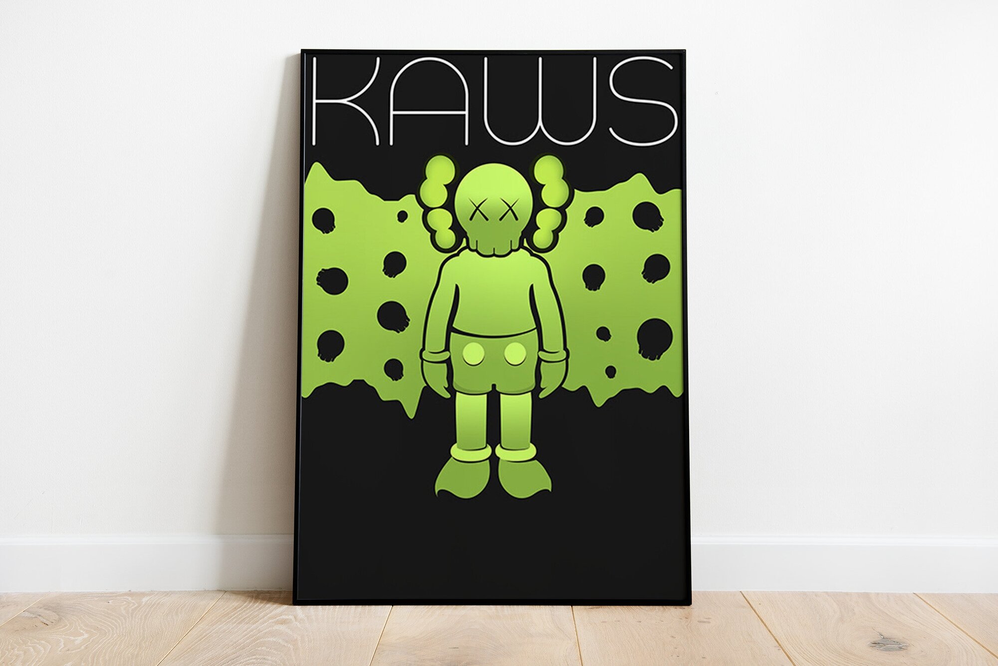 Плакат "KAWS " / Формат А3 / 1 шт. (30х42 см) / Интерьерный постер