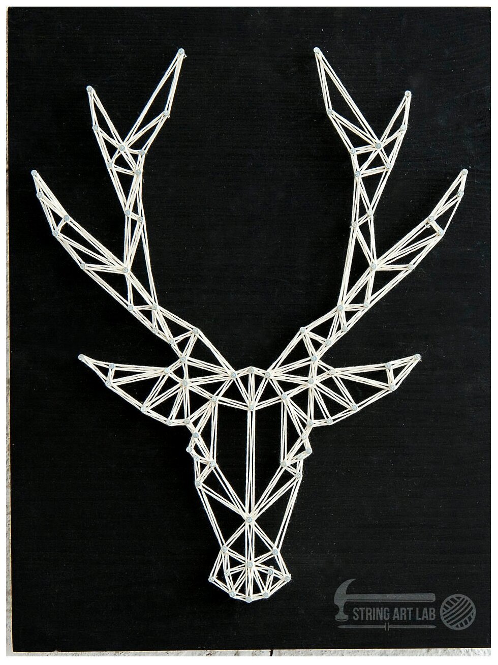 String Art Lab Набор для творчества Олень, минимализм (A4M002) — купить ...