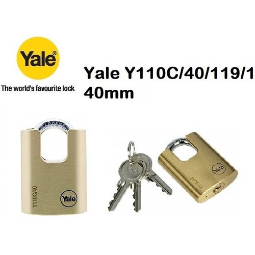 Замок навесной Yale Y110C401191 1050₽