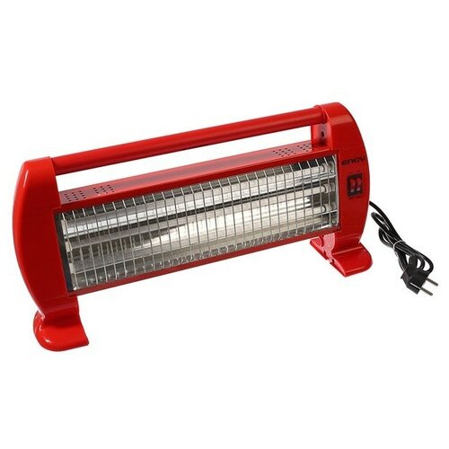 Обогреватель ENGY QH-1500S кварцевый инфракрасный 3 уровня нагрева 1500 Вт красный 191800₽