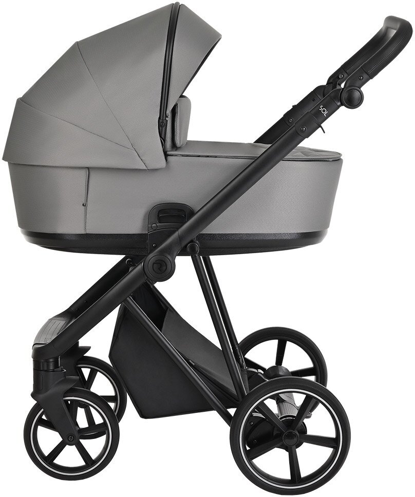 Коляска 2 в1 Roan Sol Raven/Black/ручка черный — купить в интернет ...