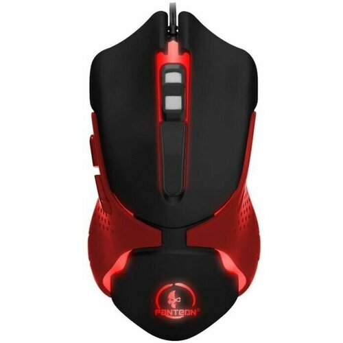 Мышь проводная JetA PANTEON MS67 черно-красный 93600₽