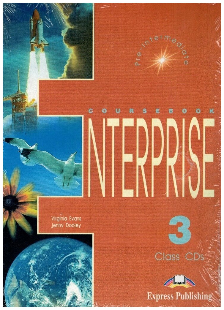 Enterprise 3 Class Audio CDs (set of 3) Pre-Intermediate Аудио CD для работы в классе