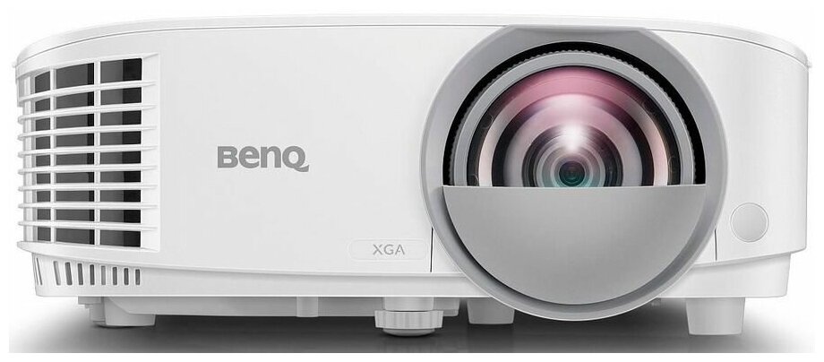 Проектор BenQ Проектор BENQ MX808STH (DLP, XGA 1024x768, 3600Lm, 20000:1, +2xНDMI, USB, 1x10W speaker, 3D Ready, lamp 10000hrs, short-throw, WHITE, 2.6kg)