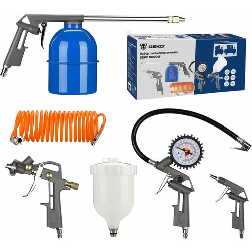 Набор пневмоинструмента DEKO DKSG05 4480₽