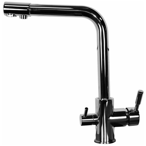 Смеситель для кухни Zigmund & Shtain 1300 ZS нержавеющая сталь полированная