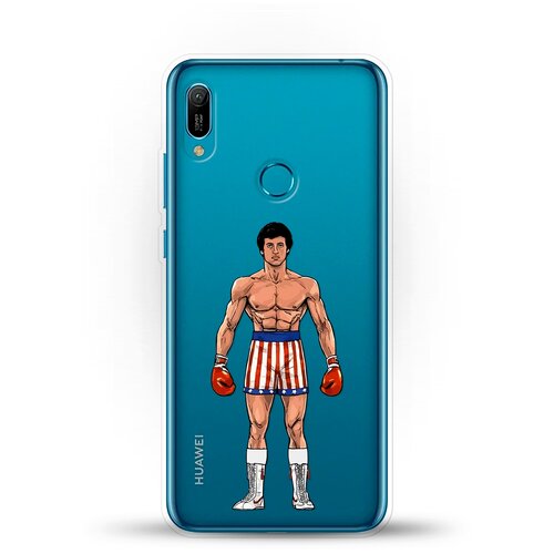фото Силиконовый чехол слай на huawei y6 (2019) andy & paul