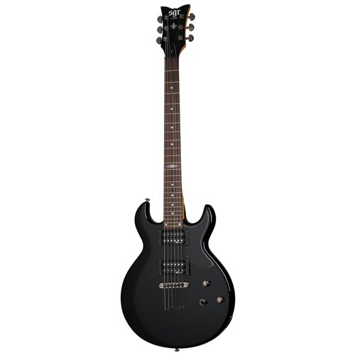 Schecter SGR S-1 BLK Гитара электрическая, 6 струн, чехол в комплекте schecter sgr c 5 bass blk гитара бас 5 струн чехол в комплекте