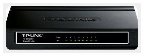 Коммутатор TP-Link TL-SG1008D (L2) 8x1Гбит/с неуправляемый