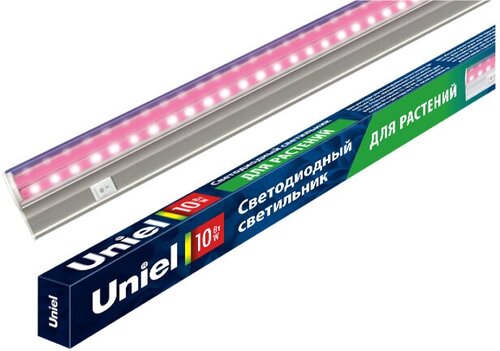 Светильник линейный светодиодный UNIEL для рассады и цветения 10Вт IP40 корпус белый