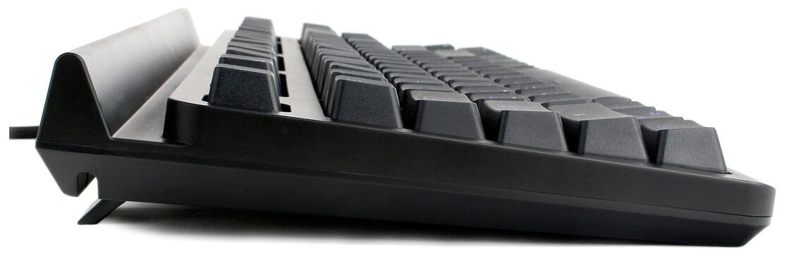 Клавиатура Gembird USB, чёрн, 87 кл., Rainbow, 10 реж., 1,8м, подставка д/планшета - фото №11