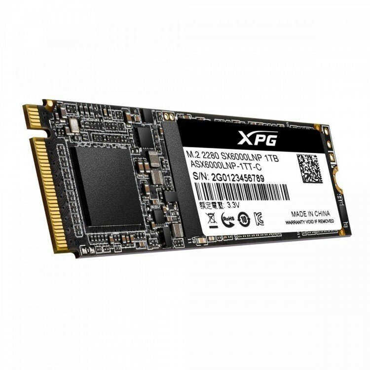 A-Data Накопитель SSD A-Data PCI-E x4 1Tb ASX6000LNP-1TT-C XPG SX6000 Lite M.2 2280 - фотография № 13