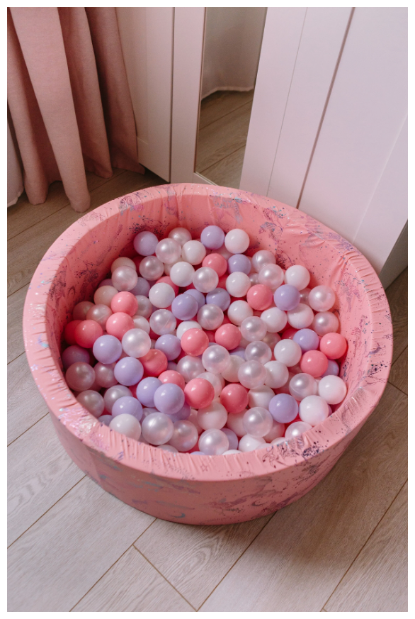 Детский сухой бассейн Boobo.kids 85х30 см с комплектом из 150 шаров - фотография № 5