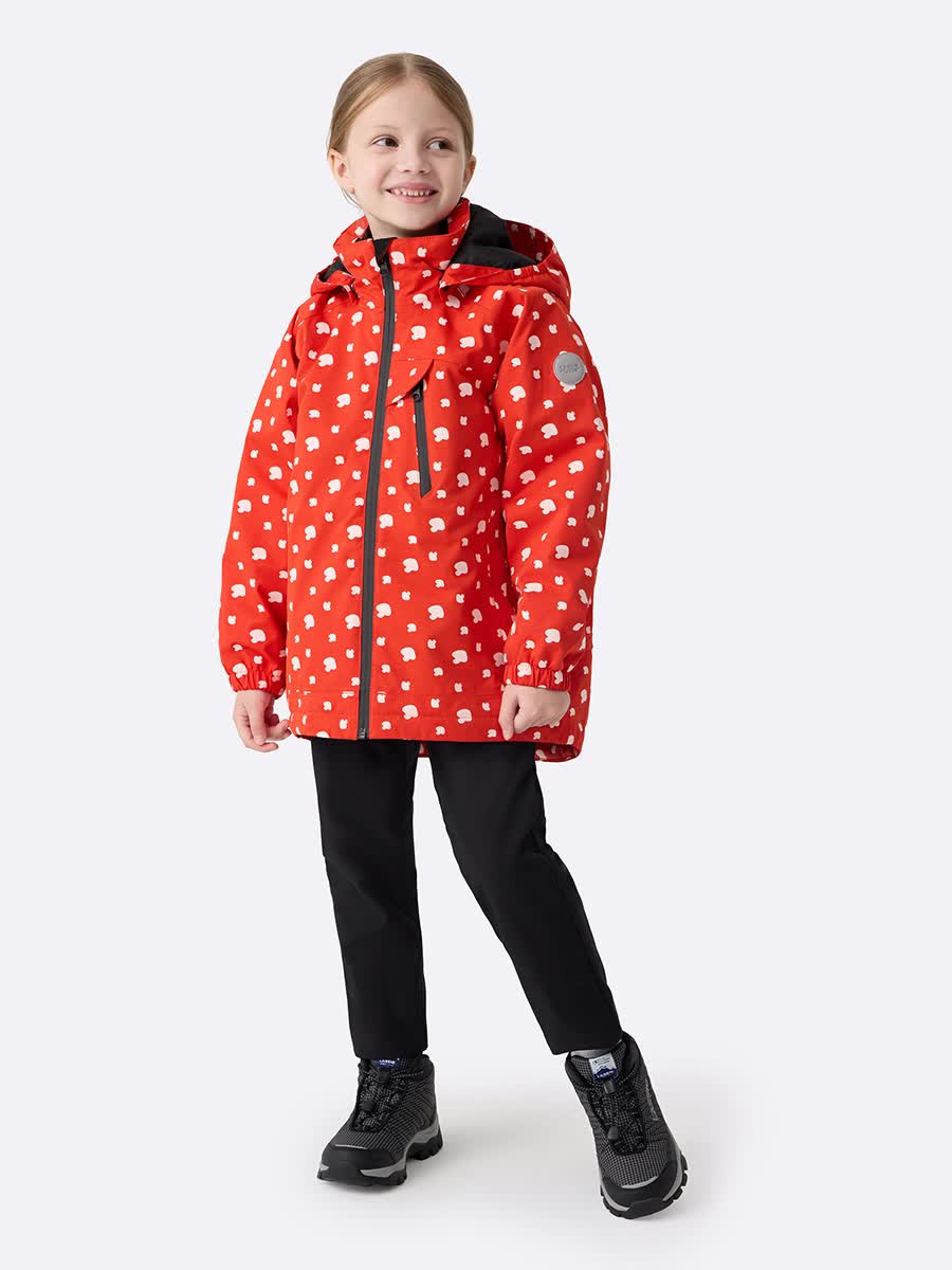 Куртка Lassie Eino, размер 110, красный — фото 1