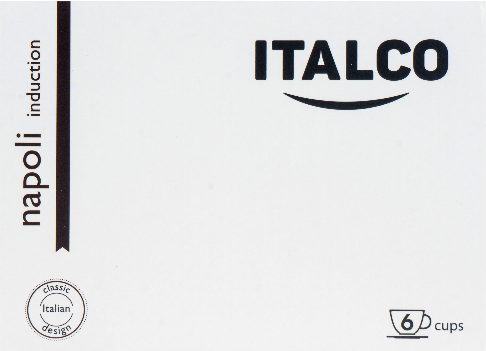 Кофеварка Italco Napoli Induction 0.240л нерж.сталь серебристый (205600) - фото №10