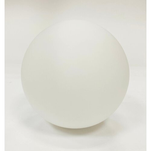 Плафон D100 мм шар стеклянный белый, резьба под G9