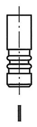 FRECCIA R6818BMCR выпускной клапан
