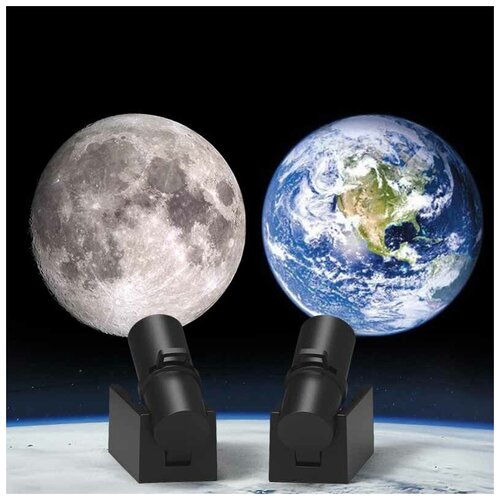 Проекционная лампа Свет Луны и Земли