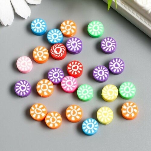 Бусины для творчества PVC Сердечки-фишки набор 25 шт 05х09х09 см 433₽