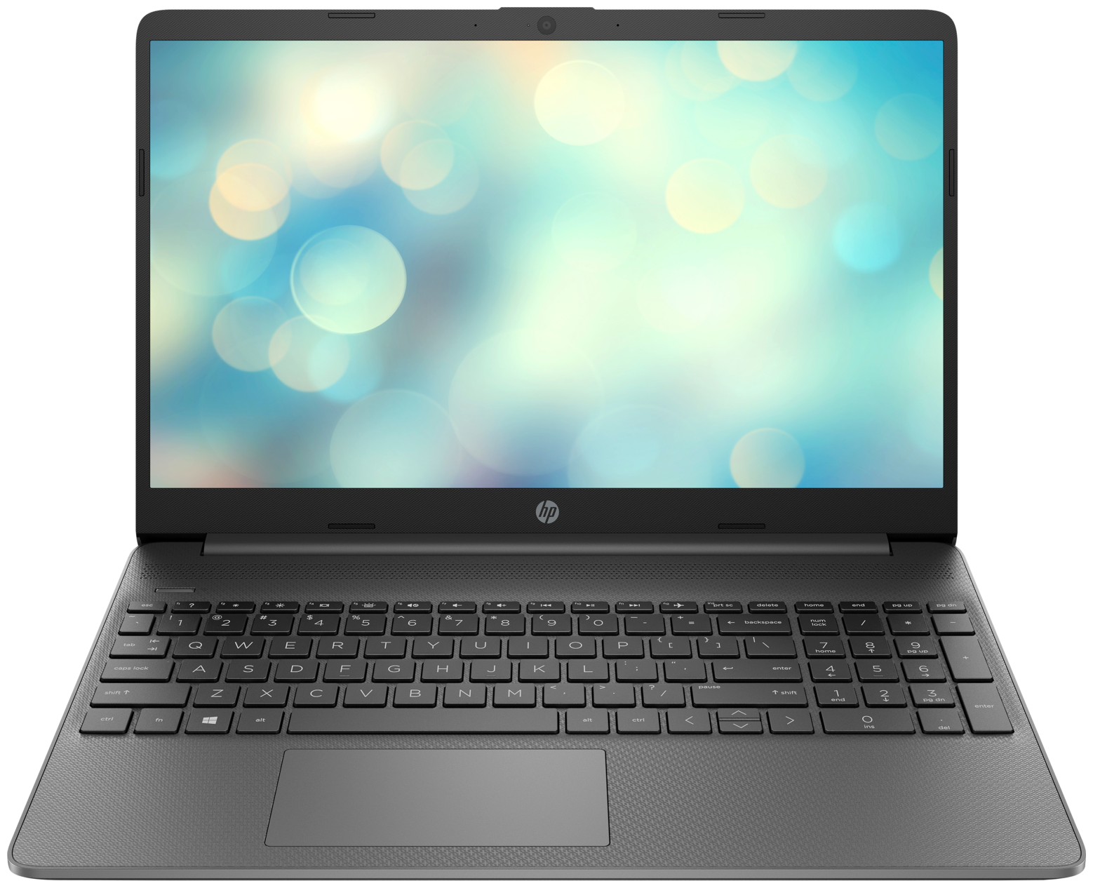 15.6" Ноутбук HP Laptop 15-dw1034ur серый Pent 6405U, 4 ГБ, SSD 256 ГБ, Intel UHD , Wi-Fi, DOS