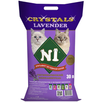 Наполнитель N1 Crystals для кошачьего туалета Лаванда/LAVENDER Силикагелевый 30 л