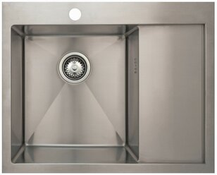 Врезная кухонная мойка 51 см, Seaman ECO Marino SMB-6351RS.A, матовая нержавеющая сталь