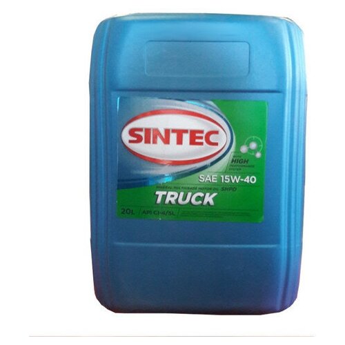 Sintec TRUCK SAE 15W-40 API CI-4/SL 20л (122444)