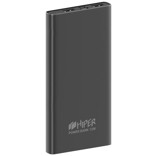 Внешний аккумулятор Hiper MetalL10000 Li-Pol 10000mAh Silver