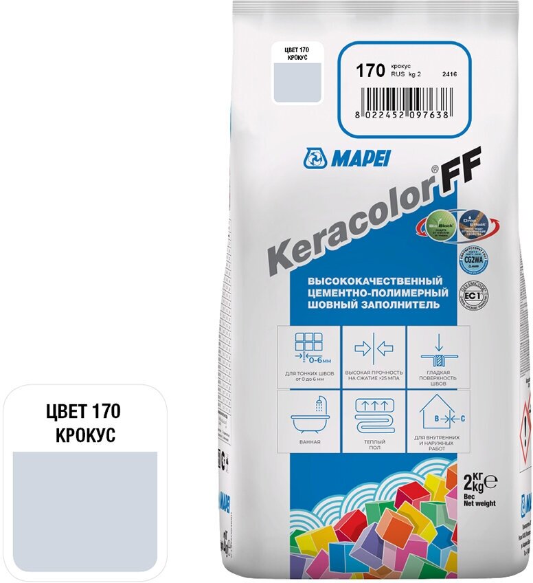 Затирка Mapei Keracolor FF