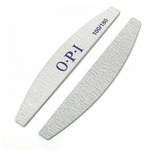 Пилка OPI Edge File профессиональная 100/180 грит (комплект из 10 штук) igoski ski snowboard side edge tuning tool 90 89 88 87 86 degree angle file guide clip file file guide 3 pieces together