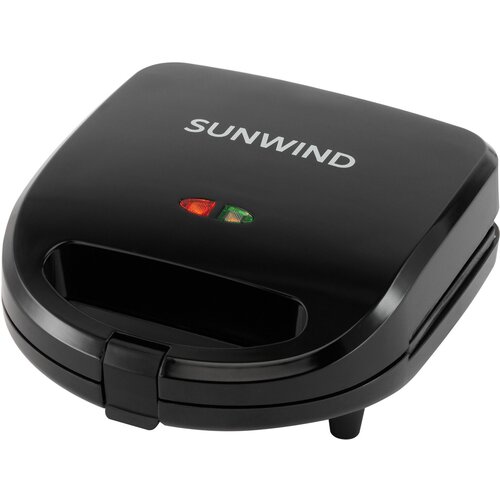 Сэндвичница Sunwind SUN-SM-41 черный gfgril многофункциональный электрический гриль gf 085 с 3 панелями гриль вафли сэндвичи антипригарное покрытие регулировка температуры 1200 вт