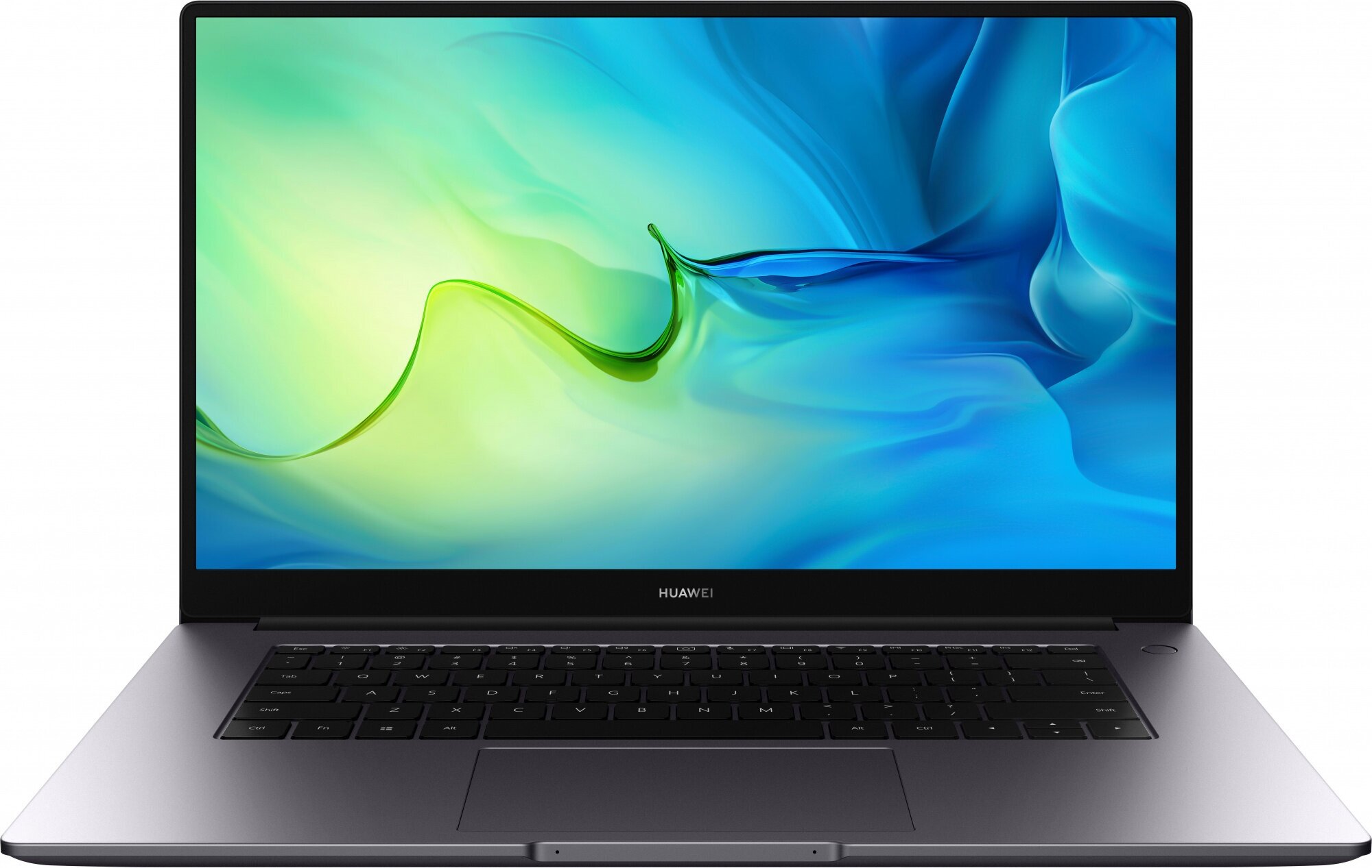 Ноутбук Huawei MateBook D 15 BoDE-WFH9, 15.6", IPS, Intel Core i5 1155G7 2.5ГГц, 4-ядерный, 16ГБ DDR4, 512ГБ SSD, Intel Iris Xe graphics , без операционной системы, серый космос (53013wrn)