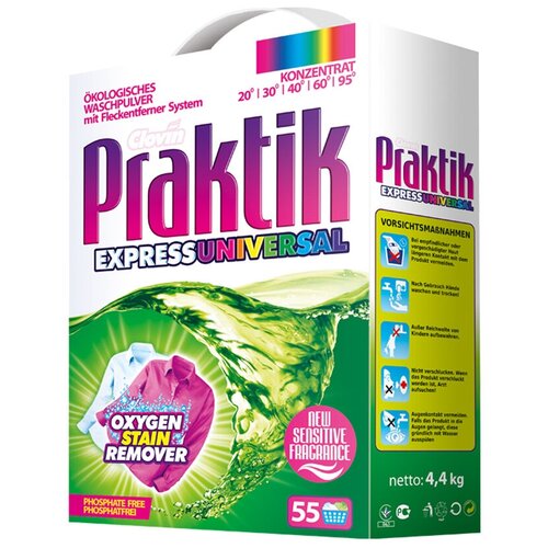 Стиральный порошок Praktik ExpressUniversal, универсальный,3 кг