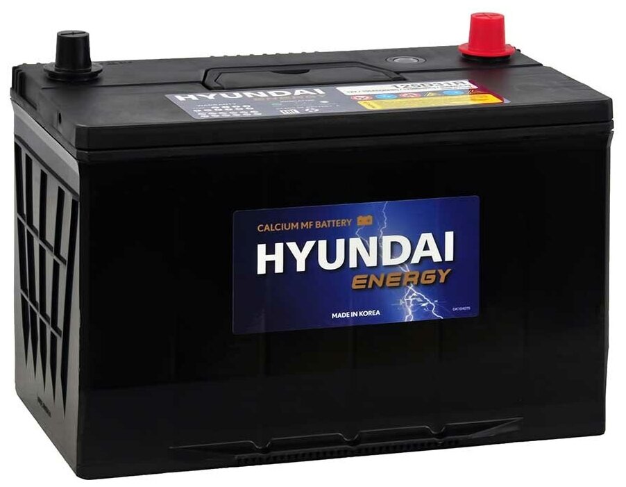 Аккумулятор HYUNDAI ENERGY CMF ASIA 105 Ач 850А П/П CMF 125D31R