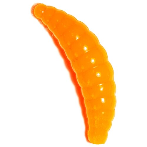 Силиконовая приманкаTROUT BAIT в банке, MAGGOT 30, СЫР, COL. 2 (Orange)