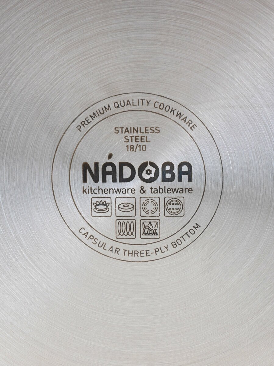 Металлический чайник NADOBA , 3л, серебристый - фото №10