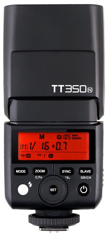 Godox ThinkLite TT350N TTL вспышка накамерная для Nikon