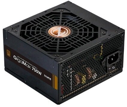 Блок питания Zalman ZM750-GVII, 750W, ATX12V v2.31, EPS, APFC, 12cm Fan, 80+ Bronze, Retail