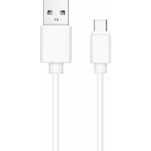 Кабель для зарядки / передачи данных Type-A - USB /Type-C, 15 см, белый