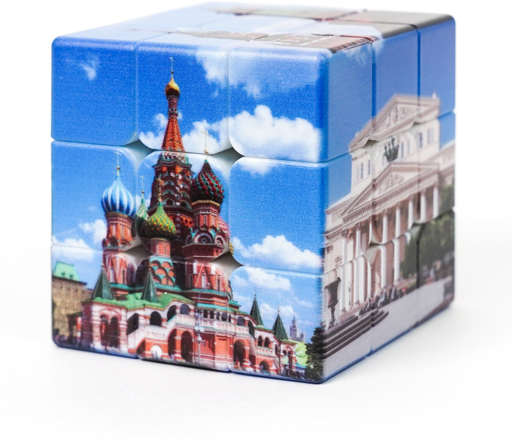 Кубик Рубика SPEEDCUBES 3x3x3 Moscow с видами Москвы