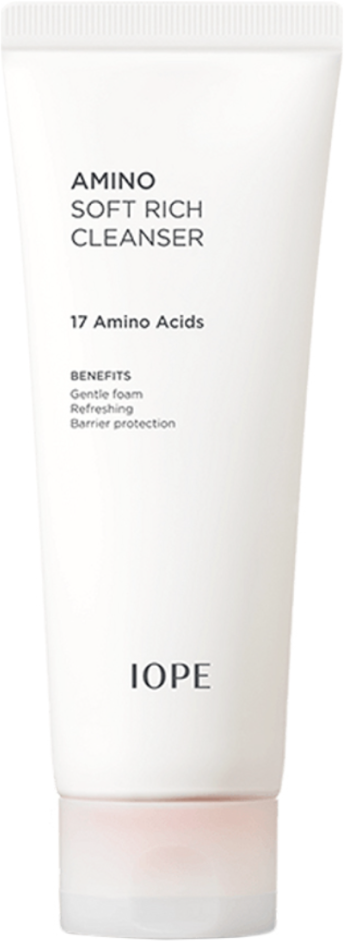 Пенка для умывания с аминокислотами [IOPE] Amino Soft Rich Cleanser