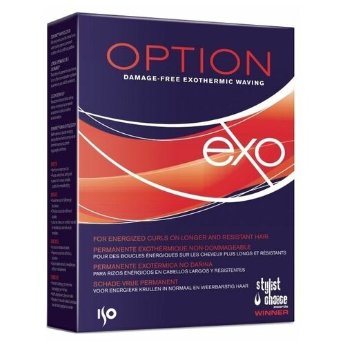 ISO Option EXO. Состав для биозавивки для длинных, жестких и трудноподдающихся волос