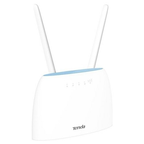 Wi-Fi роутер Tenda 4G09, белый tenda d301 v4 0 wi fi роутер adsl2 300 мбит сек wi fi 4 802 11n белый