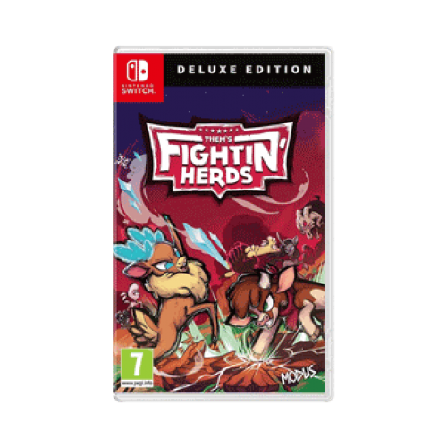 Them's Fightin' Herds: Deluxe Edition [Nintendo Switch, русская версия] knight witch deluxe edition [nintendo switch русская версия]