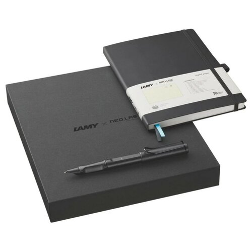 Набор для цифровых записей Neolab - LAMY Safari All Black Ncode: умная ручка + цифровой блокнот