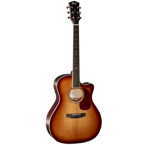 Электроакустическая гитара Cort Gold A8 WCASE LB